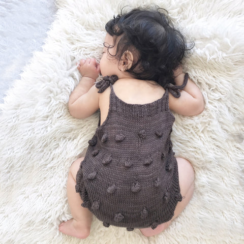 baby pineapple bobble rompers