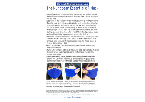 the nunabean essential: t-mask